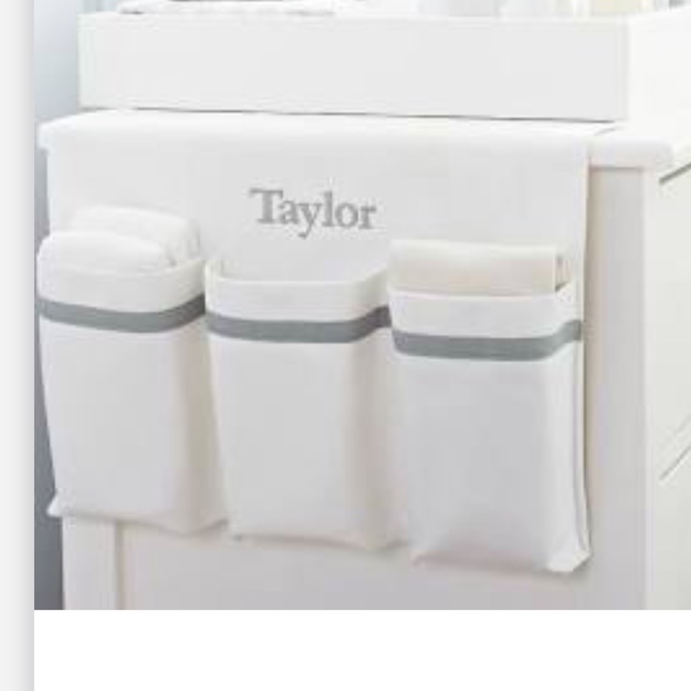 POTTERY BARN Harper Changing Table Runner